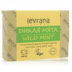 Мыло натуральное, Levrana natural (Леврана нейчерал) 100 г мята