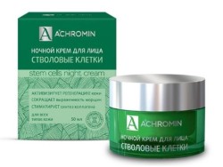 Крем для лица Achromin ночной со стволовыми клетками яблока для всех типов кожи 50 мл